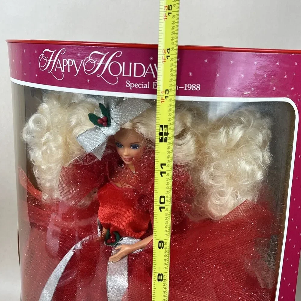 VTG Happy Holidays 1988 Barbie Doll Special First Edition Mattel READ Descriptio